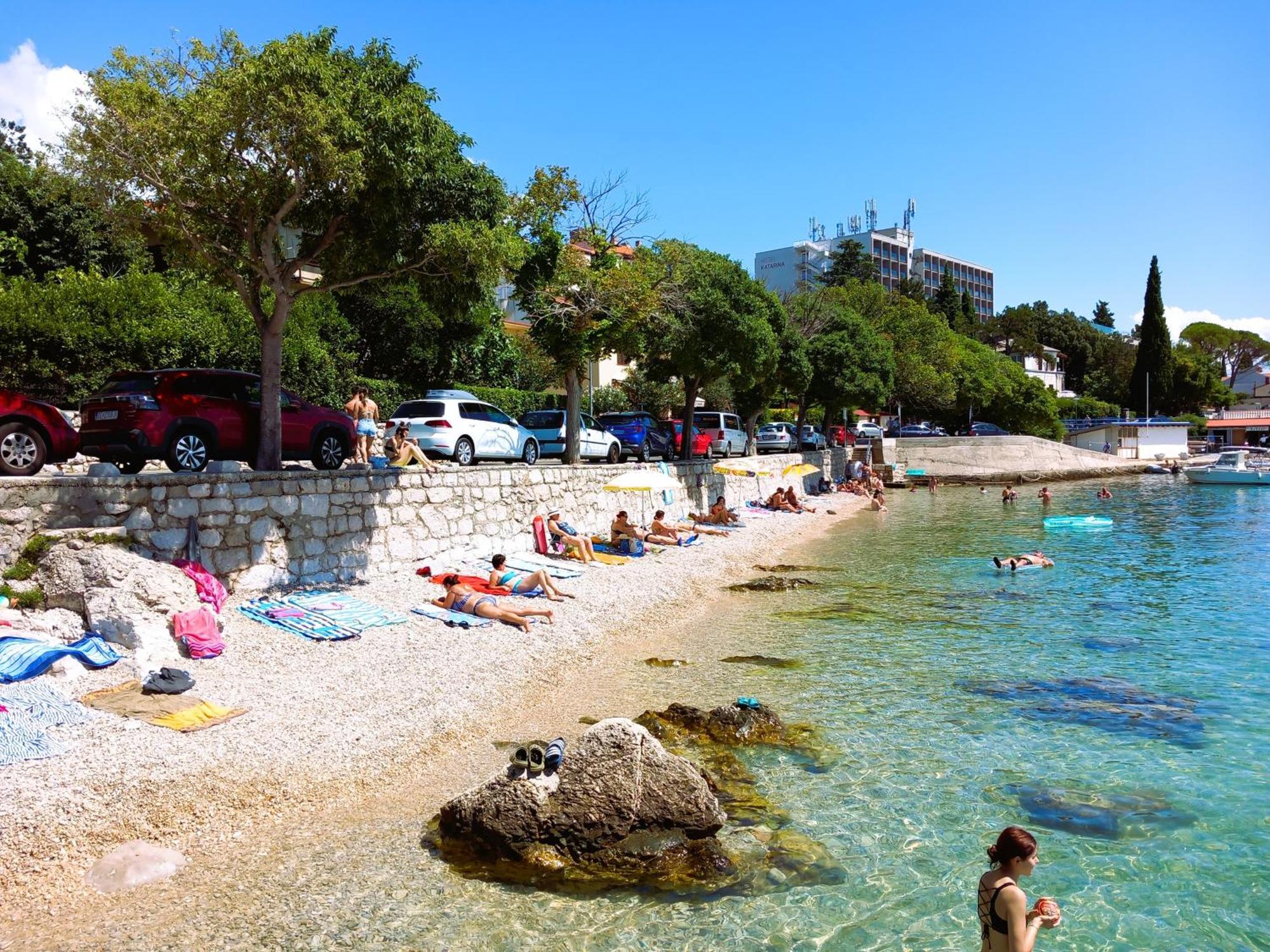 Branko Fabijanic Front Row By The Sea Apartment Selce Exterior foto